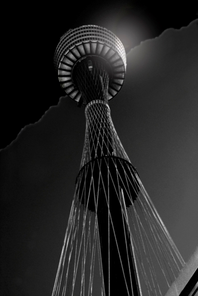 Photograph Aaron Mckenzie Sydney Centre Point Tower on One Eyeland